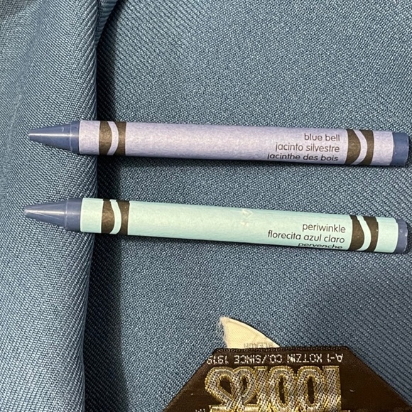 Mens 1970s Vintage Groovy Hippie Dagger Collar Shirt/Jacket Button Down Blue XL - Picture 14 of 15